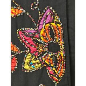 Choices Petite Embroidered Floral Jacket‎ Colorful Bohemian Cotton PXL